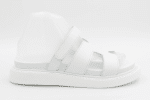 Pure White Sporty Sandals