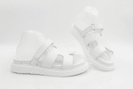 Pure White Sporty Sandals - Image 3