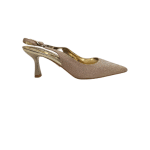 Gold Stardust Heels