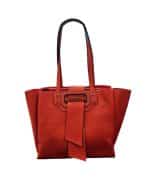 Luxurious Suede-Lined Faux Leather Handbag - Image 9