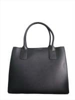 Elegant Structured Tote with Gold Details - Image 4