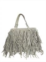 Glamorous Feather-Style Handbag