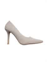 Champagne Gold Glitter Stiletto Heels - Image 2