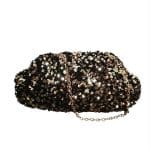 Sparkly Black Glam Sequin Clutch