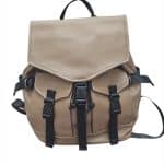 Urban Style Beige Backpack with Adjustable Straps