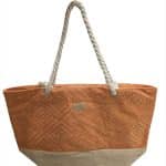 Large Straw Beach Bag
