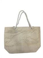 Large Straw Beach Bag - Image 3