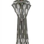 Boho Embroidered Maxi Dress – Elegant Black  White Summer Shirt Dress