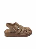 Chic Mink Fisherman Sandals with Elevated Sole - Image 2