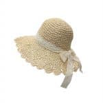 Boho Wide Brim Summer Hat – Elegant Vacation  Resort Headwear