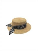 Floral Ribbon Straw Sun Hat – Feminine Resort Style Summer Accessory - Image 3
