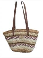 Colorful Woven Tote Bag - Image 3