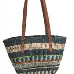 Ethnic-Inspired Woven Handbag