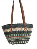 Ethnic-Inspired Woven Handbag