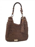 Natural Raffia Chain Detail Handbag” - Image 2