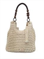 Natural Raffia Chain Detail Handbag” - Image 4