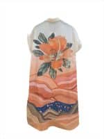 Botanical Print Maxi Dress - Image 3