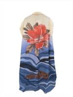 Botanical Print Maxi Dress - Image 5