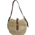 Raffia Bucket Bag with Leather Strap – Effortless Summer Essential