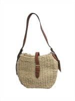 Raffia Bucket Bag with Leather Strap – Effortless Summer Essential - Image 2
