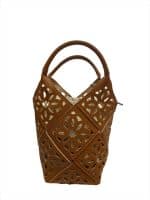 Vintage Floral Lace Handbag – Lightweight Vacation  Summer Purse - Image 3