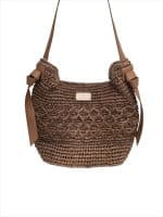 Boho Luxe Woven Shoulder Handbag - Image 2