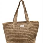 Minimal Natural Straw Handbag