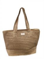 Minimal Natural Straw Handbag