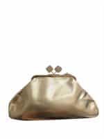 Womens Metallic Clutch Bag