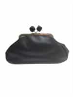 Womens Metallic Clutch Bag - Image 2