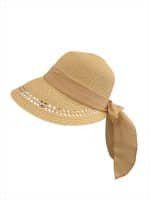 Elegant Straw Sun Hat for Women - Image 2