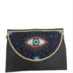 Evil Eye Beaded Clutch Bag