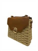 Small Bamboo Style Crossbody Bag - Image 2