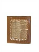 Elegant Raffia Waist Belt