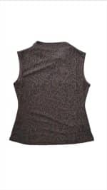 Fleur Jacquard Sleeveless Top - Image 3