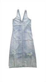 Skylar Ripped Denim Dress
