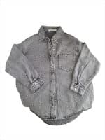 Stardust Grey Denim Shirt - Image 2