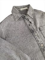 Stardust Grey Denim Shirt - Image 3