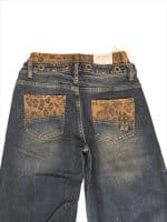 Vintage Western Double-Waist Jeans - Image 3