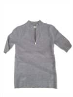 Minimal Half-Zip Knit Top - Image 2