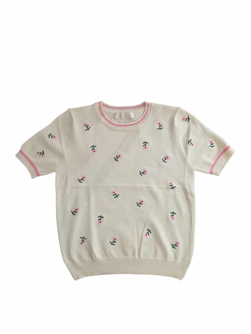 AL2254.jpg Sweet Garden Knit Top - Image 1