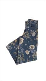 Flora Bloom Wide Leg Denim Jeans - Image 3