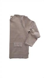 Celeste Beige Knit Set with Decorative Pocket