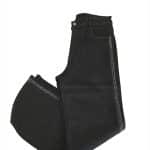 Crystal Side Stripe Black Jeans