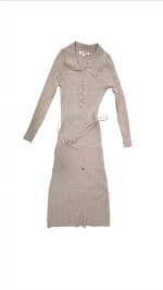 Sophia Ribbed Knit Maxi Dress - Image 2