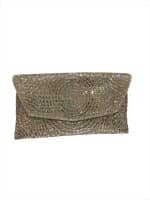 Crystal Orbit Statement Embellished Clutch Bag - Image 2