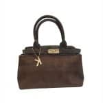 Chic Suede-Effect Mini Tote Bag
