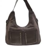 Ryder Chic Studded Double Pocket Hobo Bag