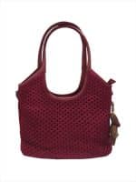 Cozy Muse Textured Knit Tote Bag - Image 2